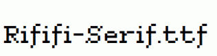Rififi-Serif.ttf