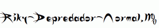 Riky-Depredador-Normal.ttf