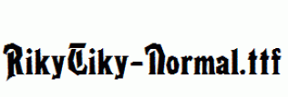 RikyTiky-Normal.ttf