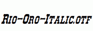 Rio-Oro-Italic.otf