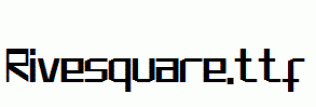 Rivesquare.ttf