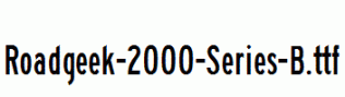 Roadgeek-2000-Series-B.ttf