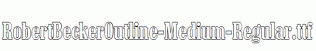 RobertBeckerOutline-Medium-Regular.ttf