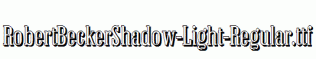 RobertBeckerShadow-Light-Regular.ttf