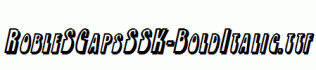 RobleSCapsSSK-BoldItalic.ttf