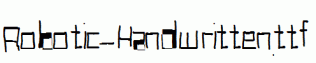 Robotic-Handwritten.ttf