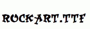 RockArt.ttf