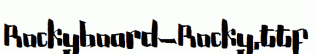Rockyboard-Rocky.ttf