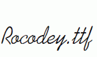 Rocodey.ttf