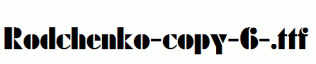 Rodchenko-copy-6-.ttf