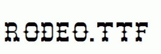 Rodeo.ttf