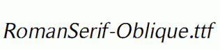 RomanSerif-Oblique.ttf