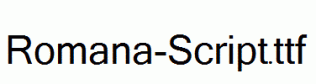 Romana-Script.ttf