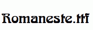 Romaneste.ttf