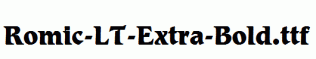 Romic-LT-Extra-Bold.ttf