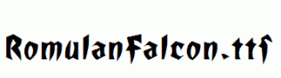 RomulanFalcon.ttf
