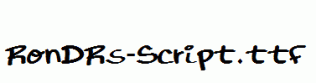 RonDRs-Script.ttf