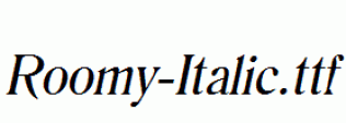 Roomy-Italic.ttf