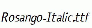 Rosango-Italic.ttf