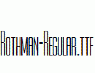 Rothman-Regular.ttf