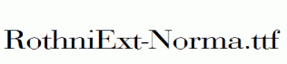 RothniExt-Norma.ttf