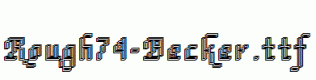 Rough74-Becker.ttf