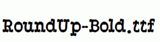 RoundUp-Bold.ttf