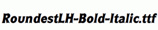 RoundestLH-Bold-Italic.ttf