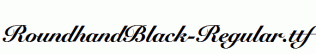 RoundhandBlack-Regular.ttf