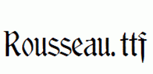 Rousseau.ttf
