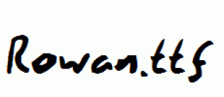Rowan.ttf