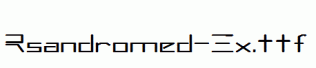 Rsandromed-Ex.ttf