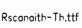 Rscanaith-Th.ttf