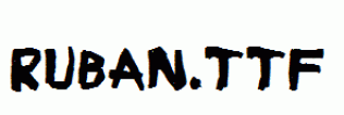 Ruban.ttf