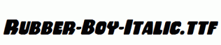 Rubber-Boy-Italic.ttf