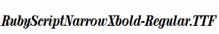 RubyScriptNarrowXbold-Regular.ttf