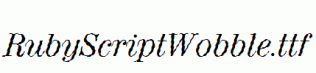 RubyScriptWobble.ttf