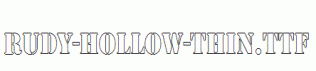 Rudy-Hollow-Thin.ttf