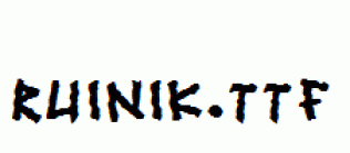 Ruinik.ttf