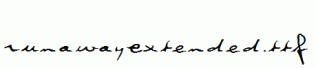 RunawayExtended.ttf
