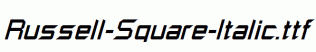 Russell-Square-Italic.ttf