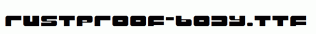 Rustproof-Body.ttf