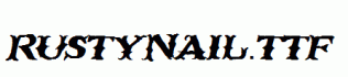 RustyNail.ttf