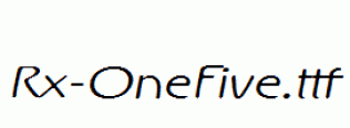 Rx-OneFive.ttf