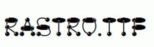 rastro.ttf