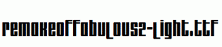 remakeoffabulous2-Light.ttf