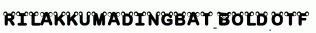 rilakkumadingbat-Bold.otf