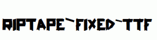 ripTAPE-Fixed.ttf