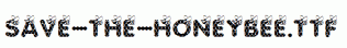 SAVE-THE-HONEYBEE.ttf