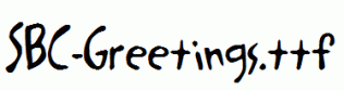SBC-Greetings.ttf